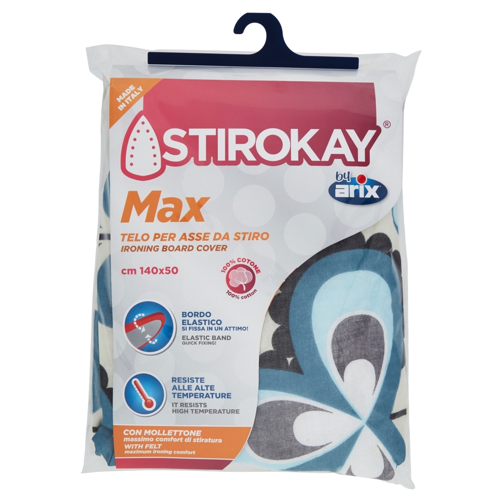 Stirokay Max Telo per asse da stiro 140 x 50 cm